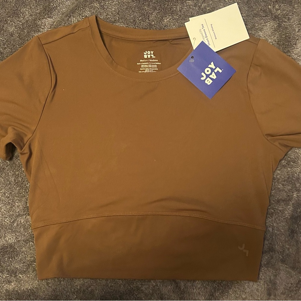JoyLab Cropped Workout Top